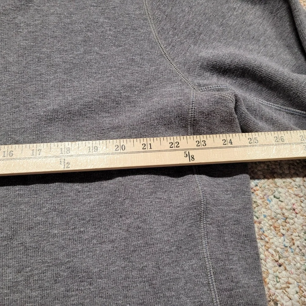Tommy Bahama Sweatshirt Mens XL Grey Reversible Split Neck Pullover Knit Sweater